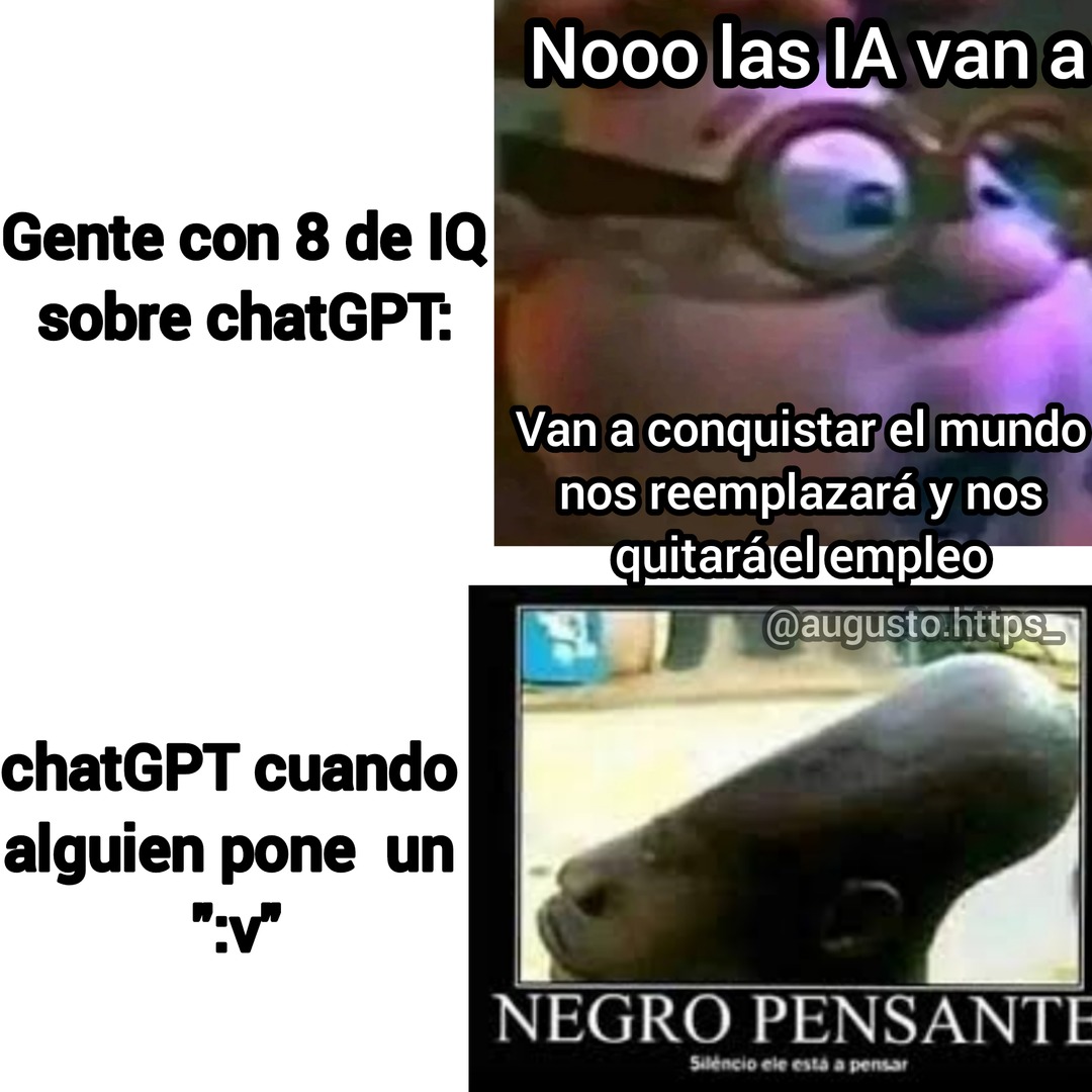 Qué opinan de chatGPT - meme