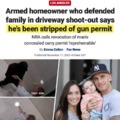 Armed homeowner