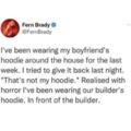 Boyfriend's hoodie story