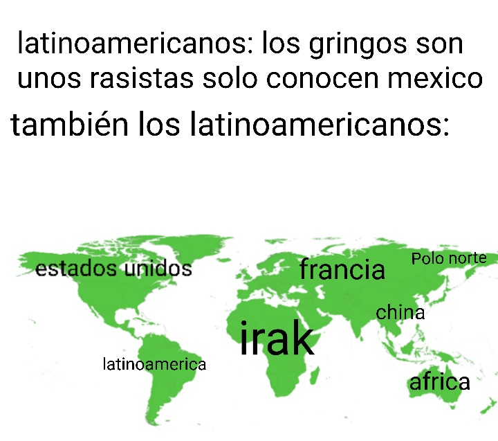 También los latinoamericanos - meme