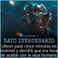 Ultron vio los baits mal hechos de homodroid