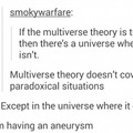 Multiverse, same as the first - a whole lot louder & a whole lot worse!