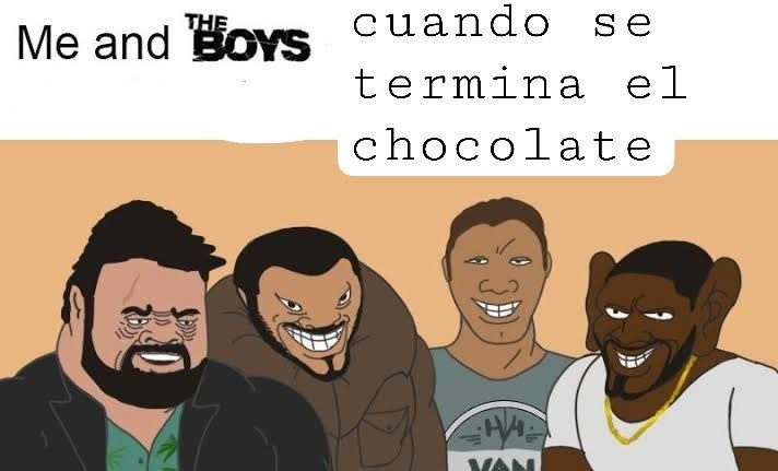 Dame un pedaso de ese chocolate 2 Electric Boogaloo - meme