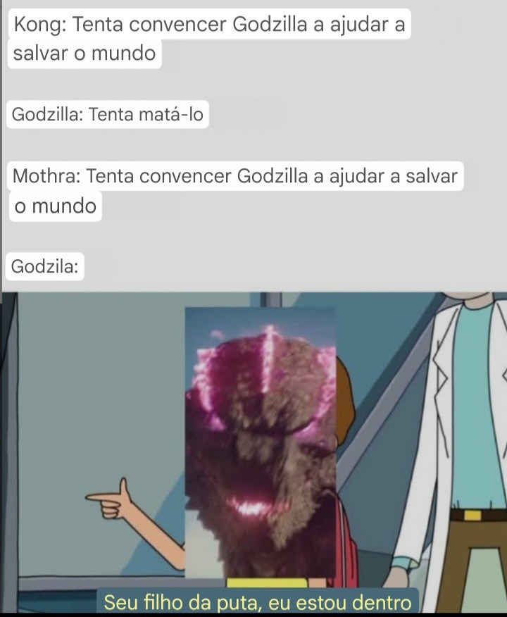 Se a patroa mando tem que ir ué - meme