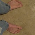 These are my feet for all you horny faggots on August 1st