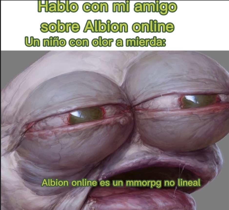 Albion online es un mmorpg no lineal - Meme by DioriXd :) Memedroid