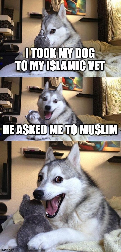A clean Muslim joke - meme