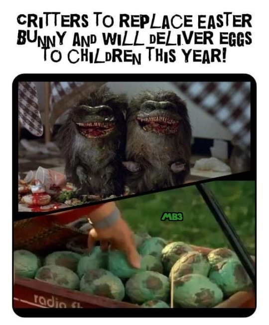 Easter Critters - meme