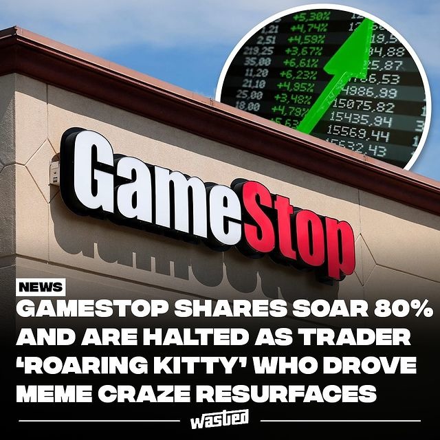 GME stock meme news