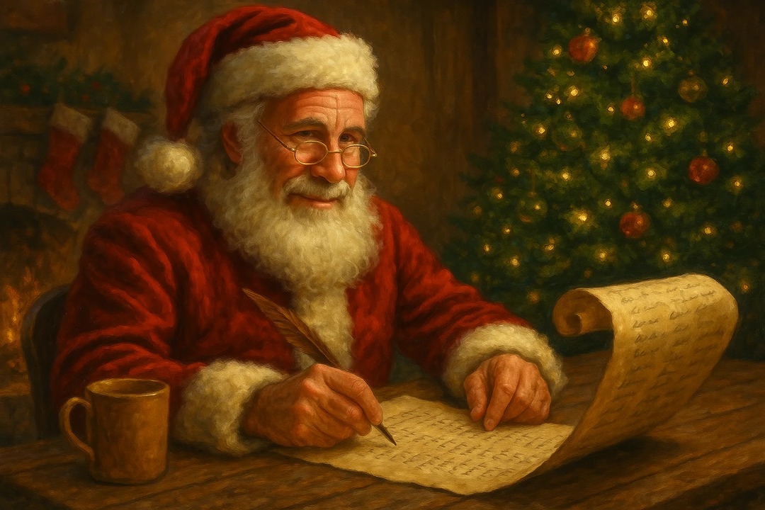 Santa's naughty list is less Secret - meme
