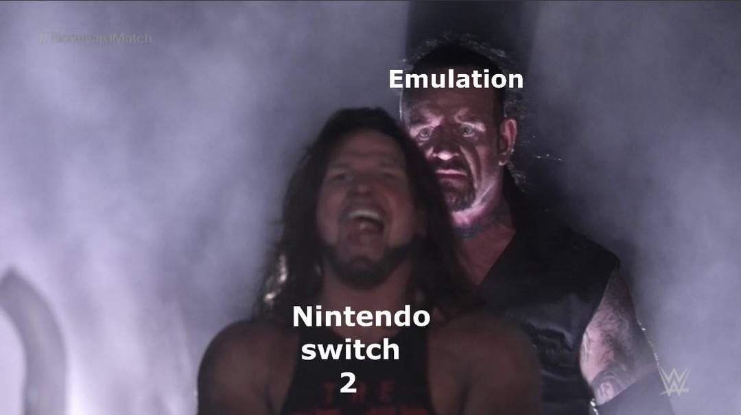 Switch 2 emulation already showing up before release - meme