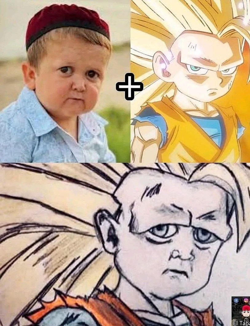 Tremenda fusión es el Hasbullah ss3 - meme