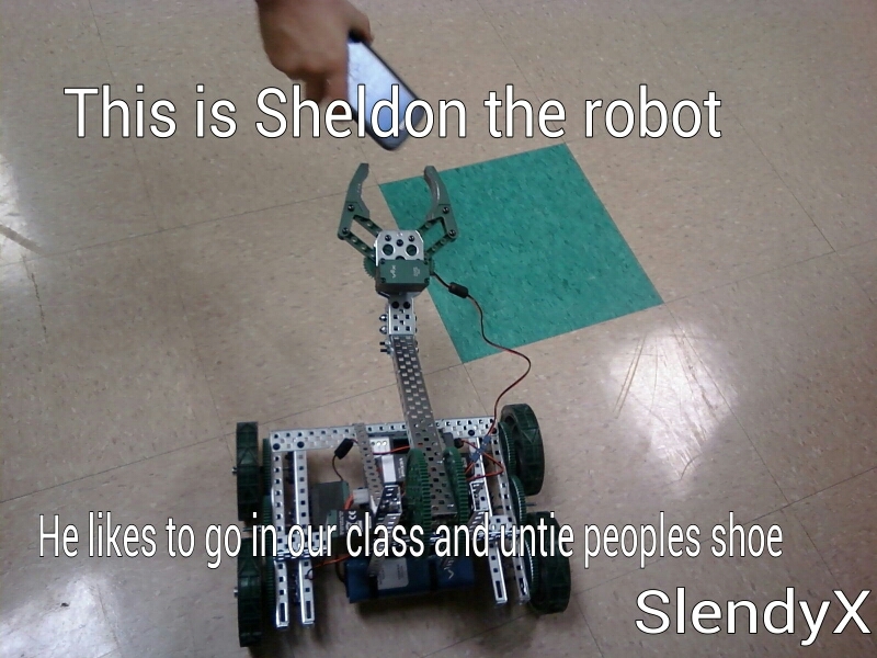 Oh Sheldon why must you untie my shoe? - meme