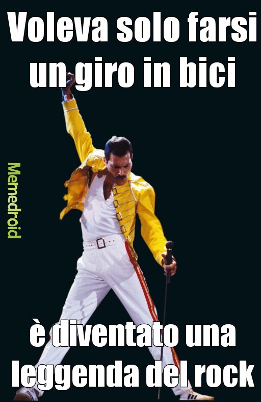 Freddie Mercury...il migliore - meme