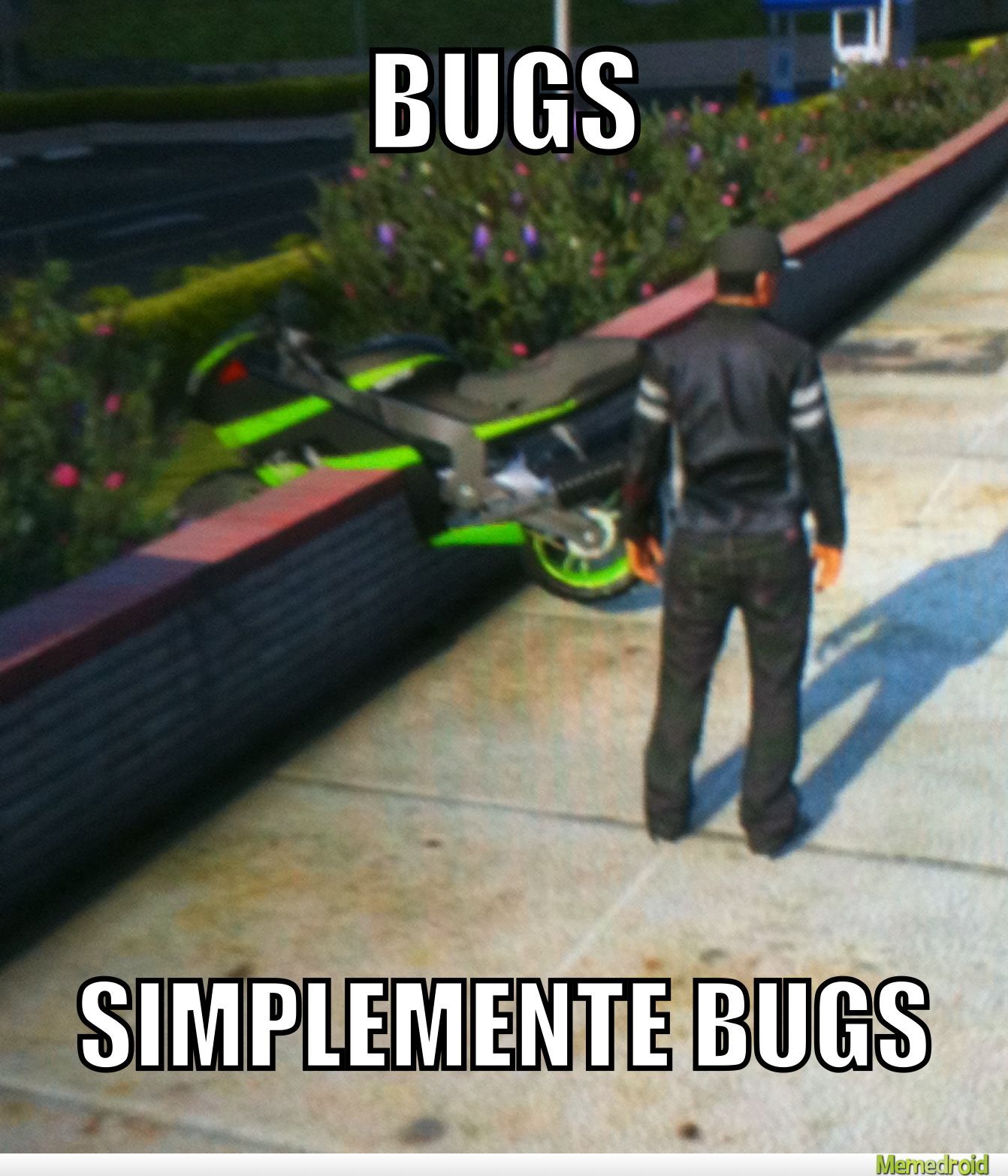 Bugs donde? - meme