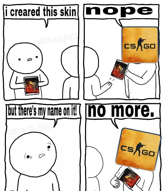 CS:GO is a bitch - meme