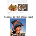 No me juzgen fue la mejor imagen que encontré para representar a personas de Tíbet Nepal y China :/