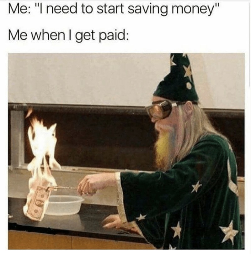 the wizard of money - meme