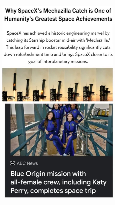 Blue Origin Katy Perry space mission meme news