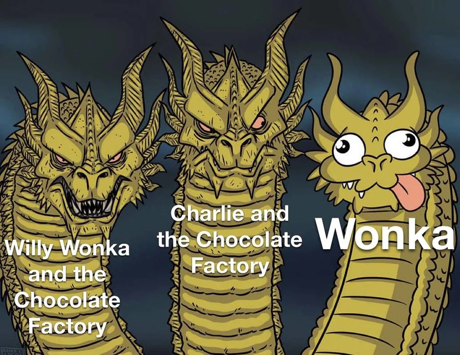 Wonka movie meme