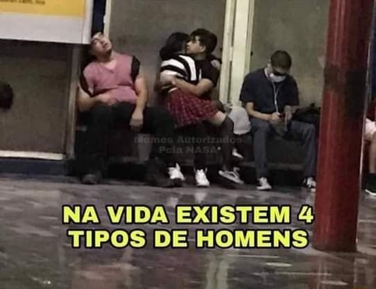 Tipos de homens - meme