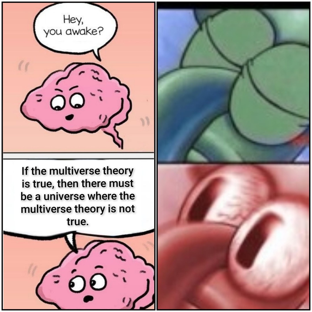 Bro really hit me with a paradox at 3AM - meme
