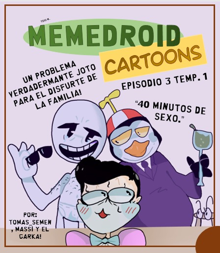 Memedroid cartoons- "40 minutos de sexo." PD: Dibujo de mierda :derpcool: