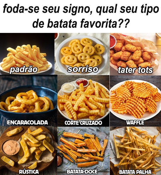 Batatas - meme