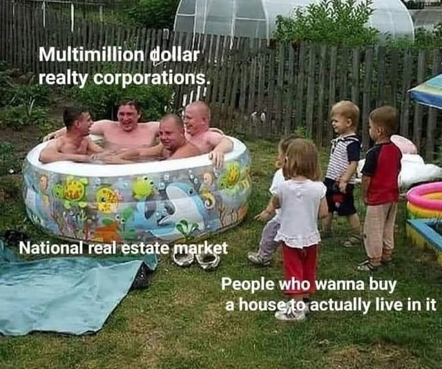 Housing market rn - meme