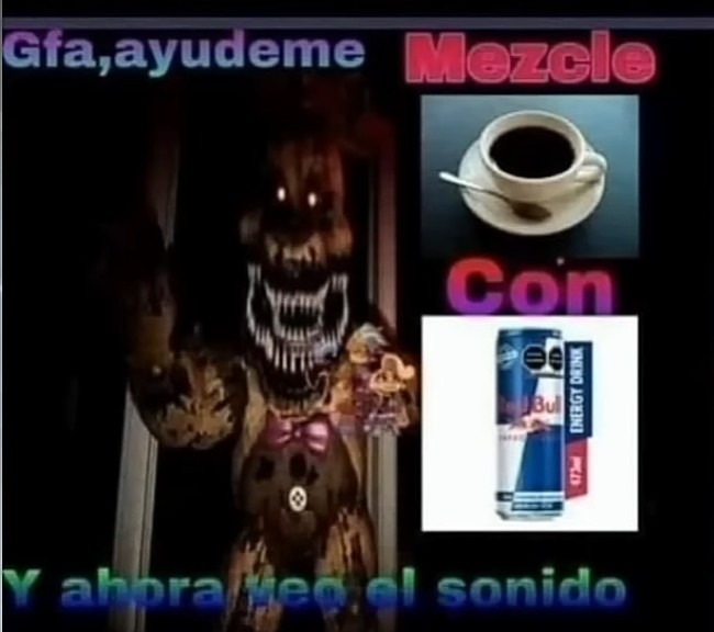 Ahora veo el sonido - meme