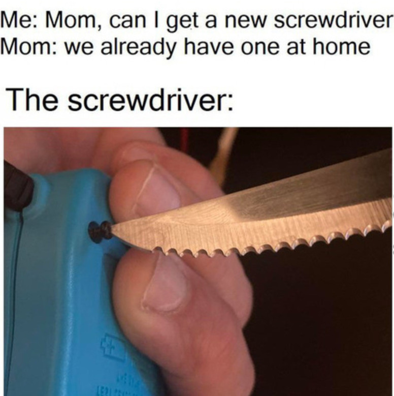 Screwdriver - meme