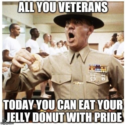 Veterans on Memorial Day meme 2022