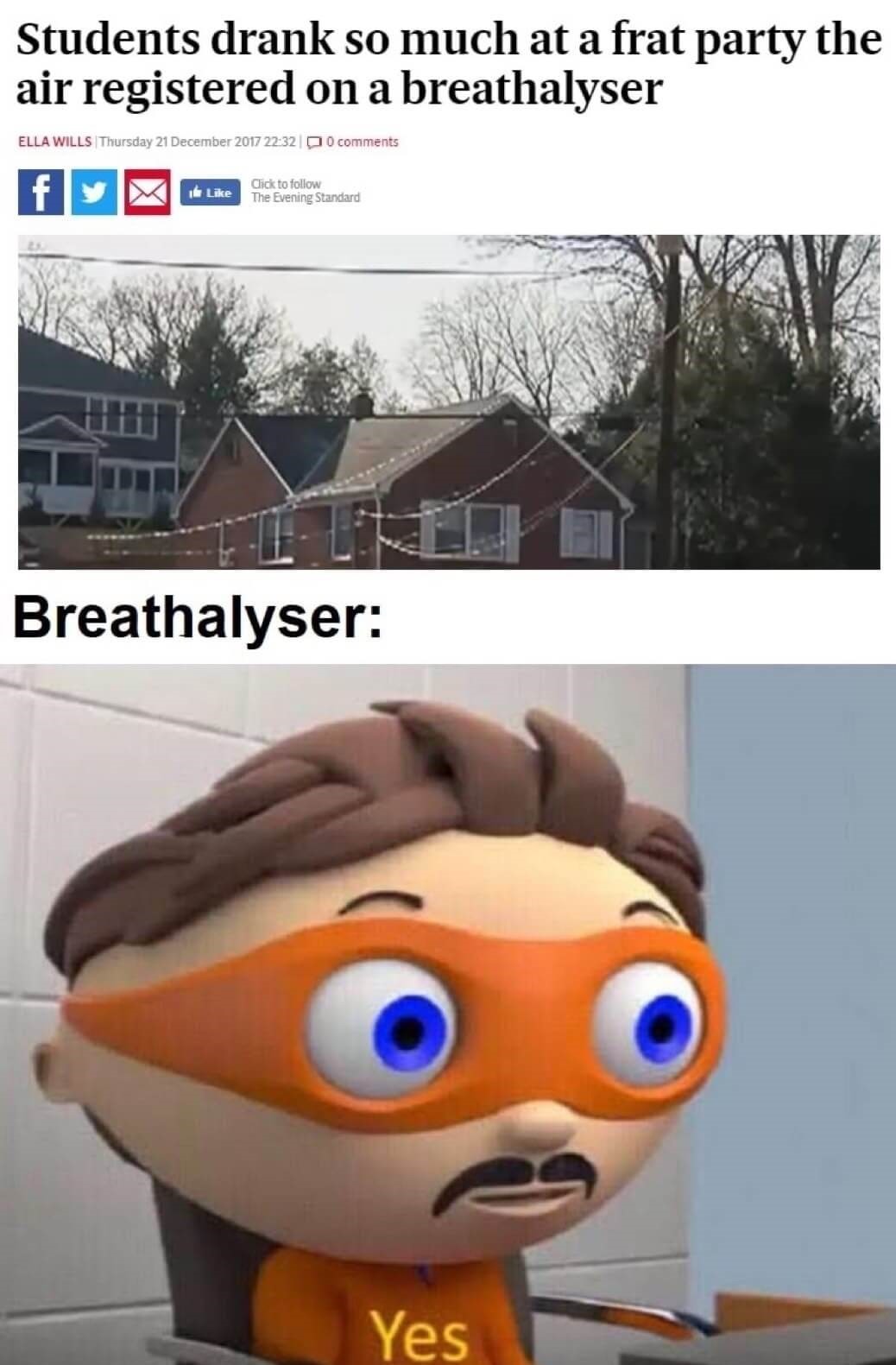 Breathalyser - meme