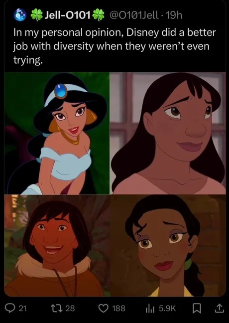 Disney diversity - meme