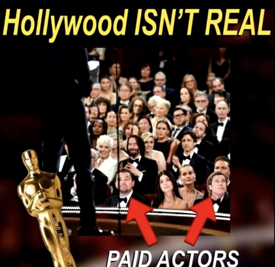 They’re paid actors I tell you - meme