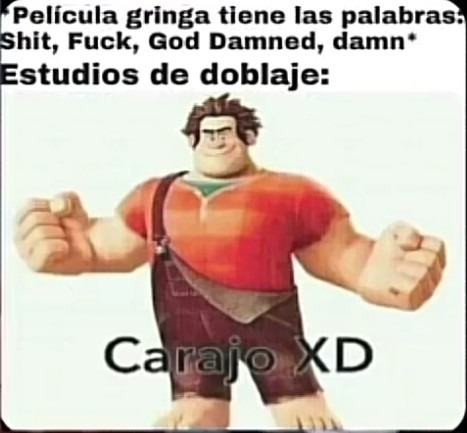 Carajo - meme