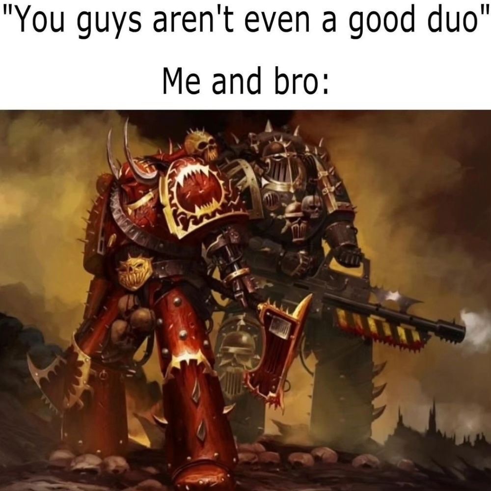 me and bro - meme