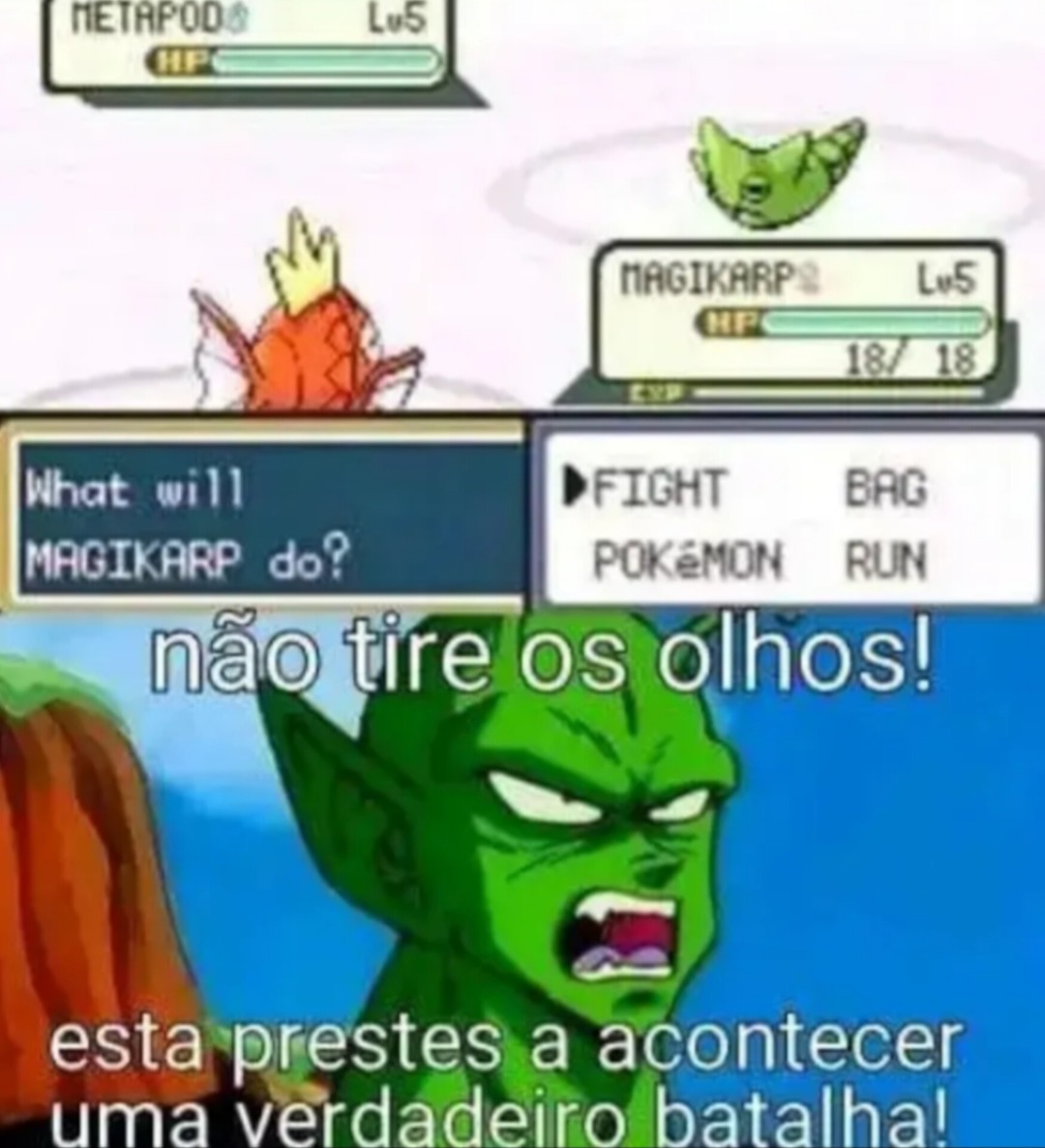 Batalha lendária - meme