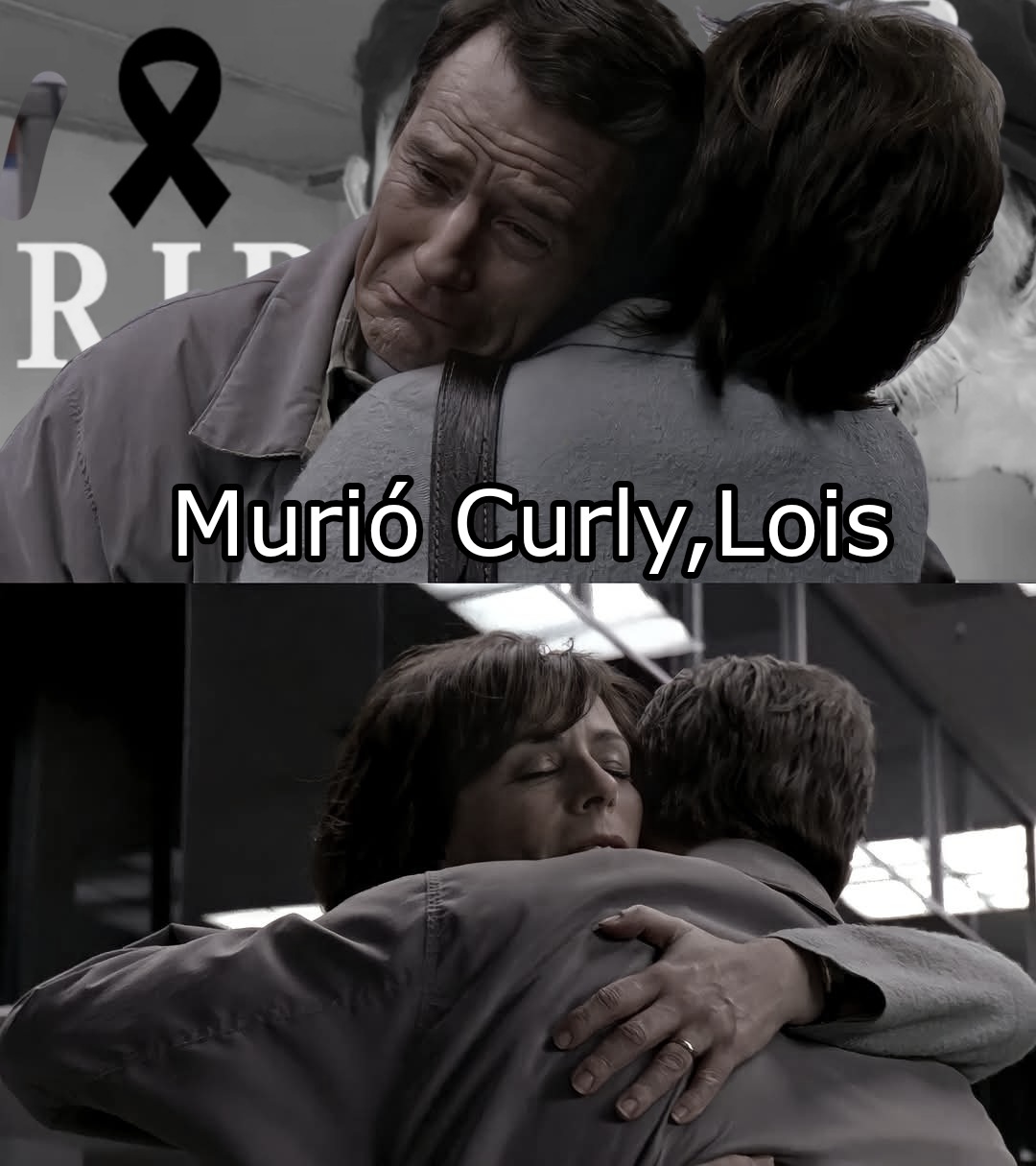 Descansa en paz, Curly - meme