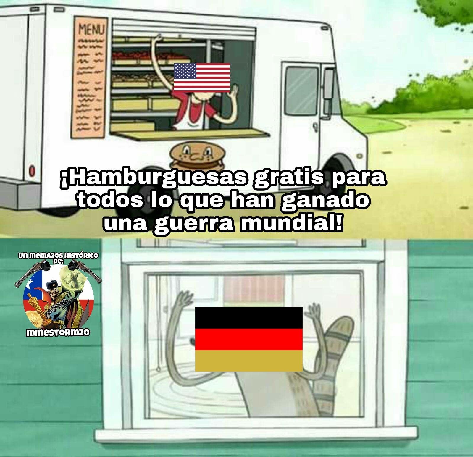 Pobre Alemania - meme
