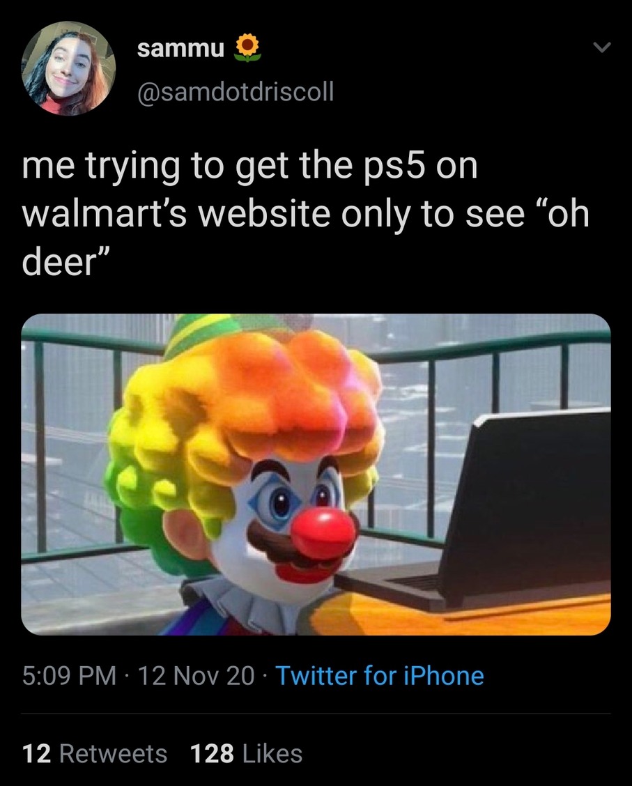 Ps5 is out of stock - meme