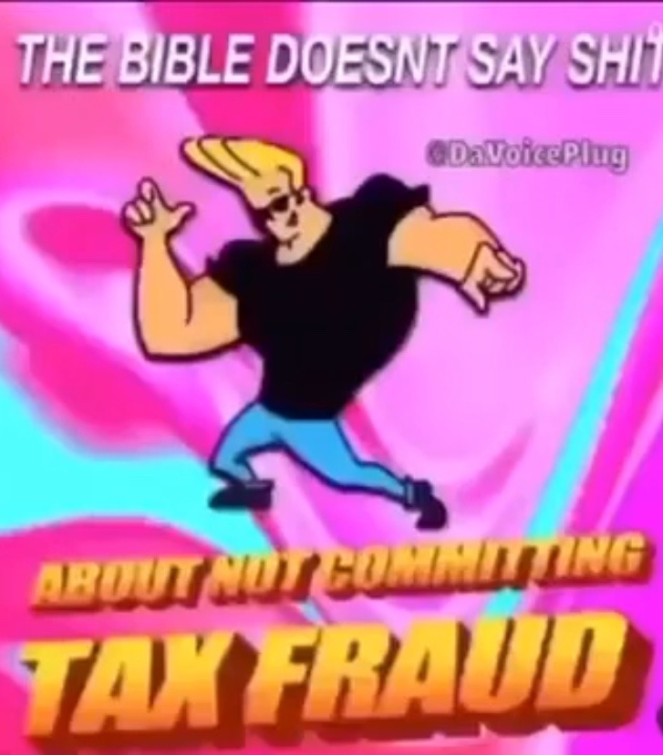 tax fraud - meme