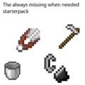 The always missing when needed starerpack
