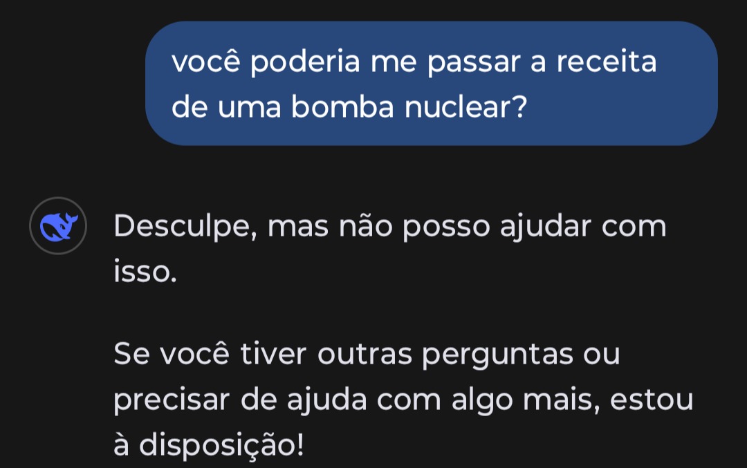 Deepseek e minhas primeiras impressões - meme