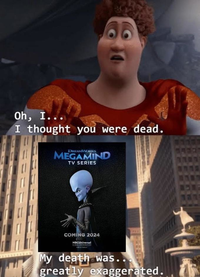 I thought you were dead…. - meme