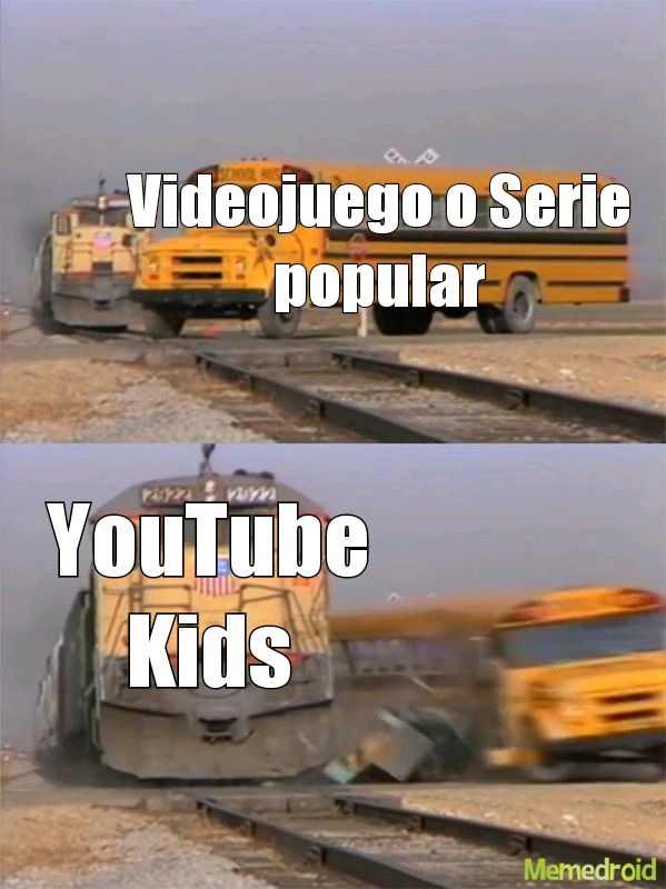 Todo juego popular siempre tiene que ser masacrado por YouTube kids - meme