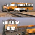 Todo juego popular siempre tiene que ser masacrado por YouTube kids
