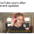 Youtube updates meme