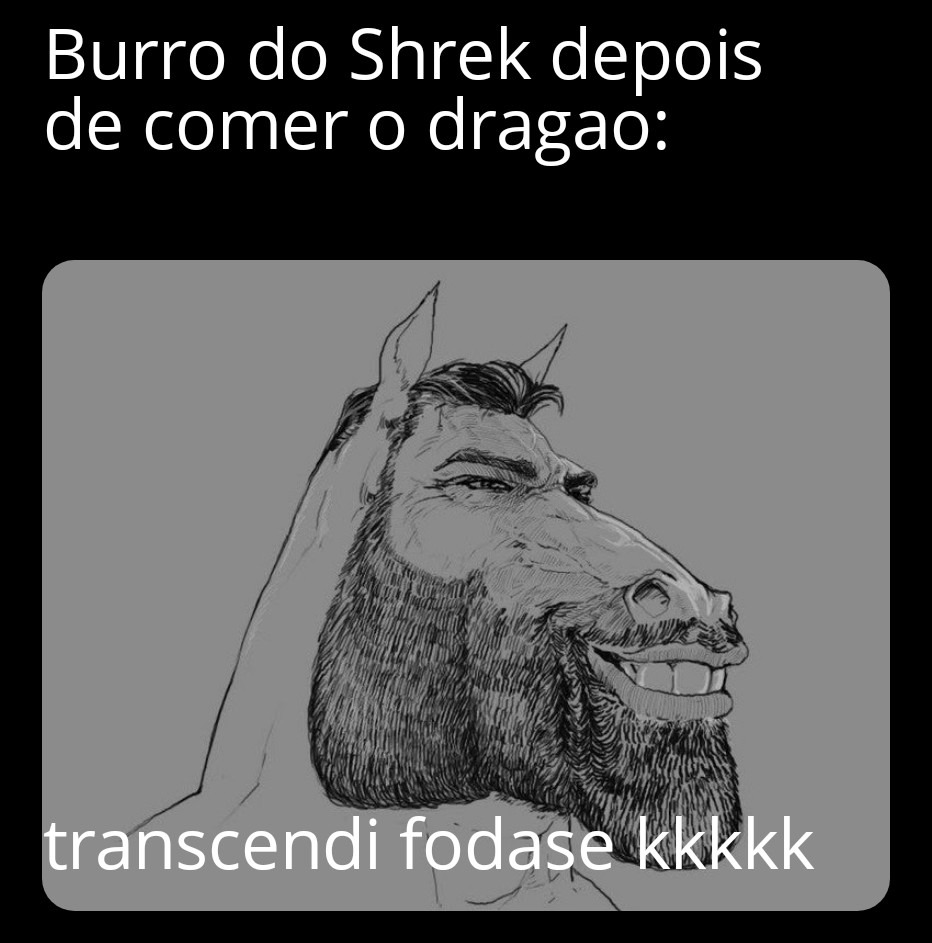 Hoje percebi q pareço esses filhotes do burro do Shrek, metade burro metade  dragão. - iFunny Brazil