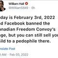 Pedobook. If you have an account, cancel it. It's incredibly gay, boomer,creepy shit to do